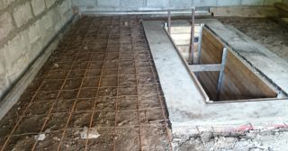 Заливка бетонного пола в гараже Осинники, цена от 882 руб.